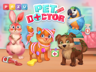 Screenshot 10 Doctor de mascotas - Juegos de cuidado para niños android