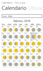 Screenshot 4 Calendario - Sol y Luna windows