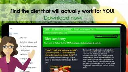 Captura de Pantalla 1 Diet Academy - Learn about the best weight loss programs windows