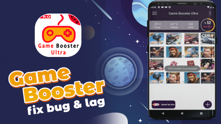 Screenshot 2 Game Booster Ultra | Gfx & Fps & Lag Optimization android