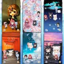 Screenshot 4 Lively Anime Live Wallpaper android