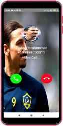 Captura de Pantalla 7 Zlatan Ibrahimović Fake Call android