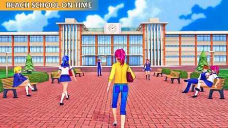 Imágen 2 Anime School Girl: High School Games 2021 android