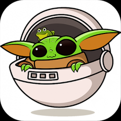 Screenshot 1 Baby Yoda Stickers for WhatsApp - WAStickerApps android