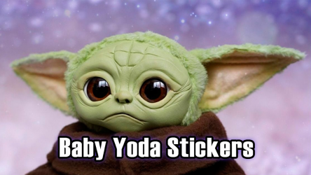 Screenshot 10 Baby Yoda Stickers for WhatsApp - WAStickerApps android
