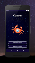 Screenshot 3 Horóscopo Cáncer: astrología y signo del zodíaco android