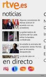 Screenshot 1 RTVE.es Noticias y Directos windows