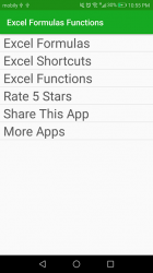 Screenshot 2 Learn Excel Formulas Functions Example App Offline android