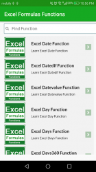 Captura 5 Learn Excel Formulas Functions Example App Offline android