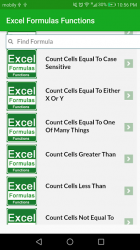 Captura de Pantalla 4 Learn Excel Formulas Functions Example App Offline android