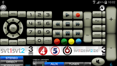 Captura de Pantalla 9 MyAV Remote for Sony Blu-Ray Players & TV's android