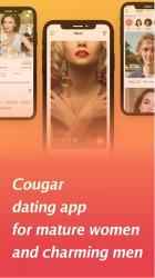 Captura de Pantalla 2 Cougar Dating Hookup App: Hook Up Mature Old Women android