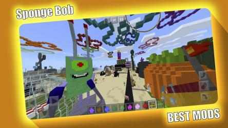 Capture 2 Sponge Bob Mod and Map for Minecraft PE - MCPE android