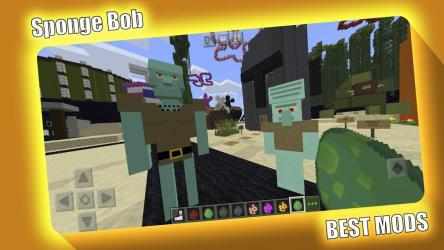 Capture 9 Sponge Bob Mod and Map for Minecraft PE - MCPE android