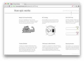 Image 2 Epic Privacy Browser mac