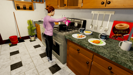 Captura de Pantalla 4 Virtual madre - feliz vida familiar simulador del android