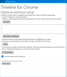 Imágen 2 Timeline for Chrome windows