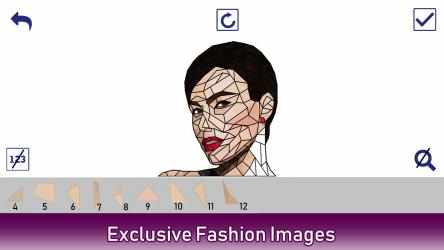 Screenshot 3 Fashion Poly Art: Color by Number, Free Coloring Puzzle windows