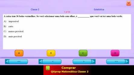Captura 9 QVprep Lite Matemática Classe 2 windows