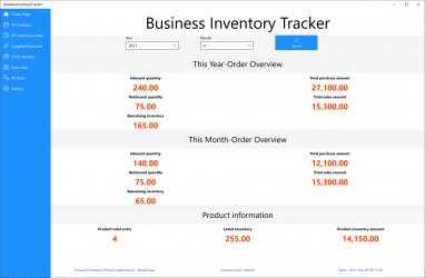 Imágen 1 Business Inventory Tracker - Multi-account management product inventory, outbound and inbound management software windows