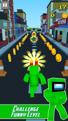 Screenshot 3 Blocky Among pixel Craft us Running game android