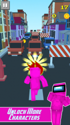 Captura 5 Blocky Among pixel Craft us Running game android