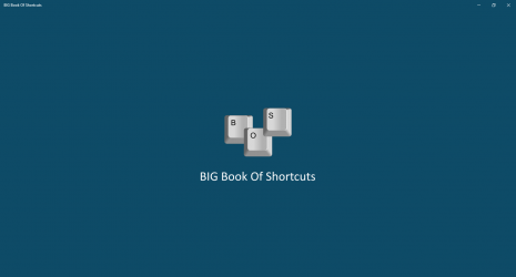 Captura 8 BIG Book Of Shortcuts windows