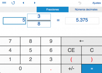 Screenshot 4 Fraction Calculator 4in1 windows