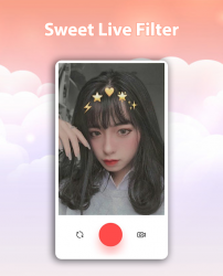 Imágen 4 Sweet Live Filter Face Camera android