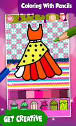Imágen 6 Glitter Dresses Coloring Book For Girls android