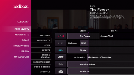 Screenshot 4 Redbox: Stream new movies + watch free movies & TV android