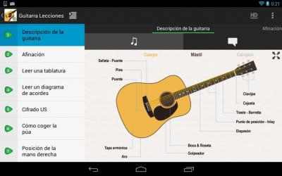 Captura de Pantalla 12 Guitarra Principiantes LITE android
