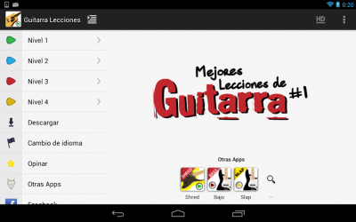 Captura de Pantalla 9 Guitarra Principiantes LITE android