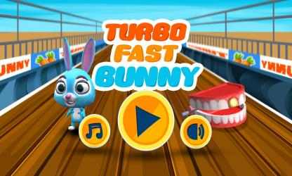 Captura de Pantalla 1 Turbo Fast Bunny Fun Run Game windows