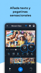 Captura 8 Movavi Clips - Editor de vídeo con diapositivas android