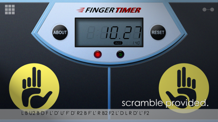Screenshot 4 Finger Timer android