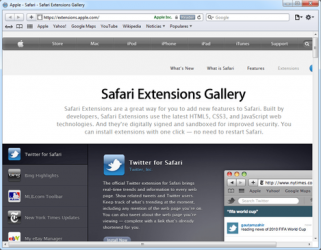 Screenshot 2 Safari windows