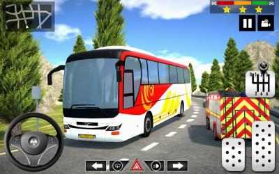 Captura de Pantalla 5 Mountain Bus Simulator 3D android