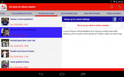 Screenshot 7 Atlético de Madrid 24h android