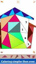 Image 7 House Poly Art: Color by Number, Home Coloring Puzzle Game windows