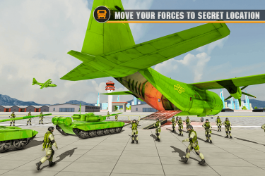 Capture 7 Juegos militares de transporte android