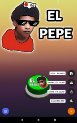 Screenshot 13 El Pepe 😎 Meme | Broma de sonido Botón android