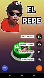 Captura 5 El Pepe 😎 Meme | Broma de sonido Botón android