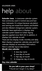 Captura de Pantalla 1 Kalender Jawa windows