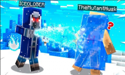 Captura de Pantalla 3 Iceologer Mod para Minecraft PE android