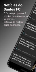 Screenshot 10 Santos FC Noticias (não oficial) android