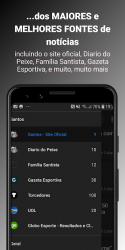 Captura de Pantalla 12 Santos FC Noticias (não oficial) android