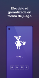 Screenshot 6 Drops: aprende coreano y el alfabeto hangul android