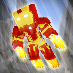 Captura de Pantalla 1 Mod Super Heroes para Minecraft PE android