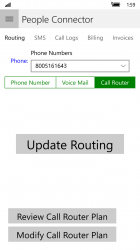 Screenshot 7 People Connector Call Router & SMS windows
